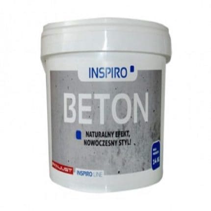 Inspiro Beton Pan Just Opakowanie-wiadro 25 kg, Struktura: gładka,modelowana