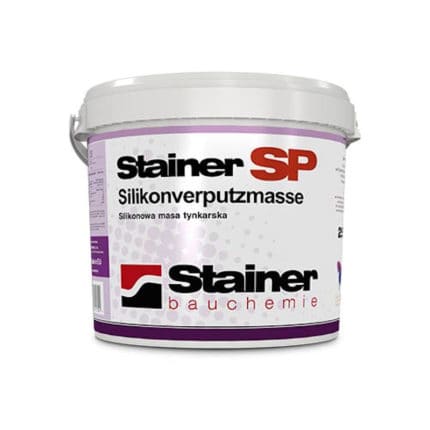 Tynk akrylowy Stainer Opakowanie-wiadro 25 kg, Struktura: baranek, kornik