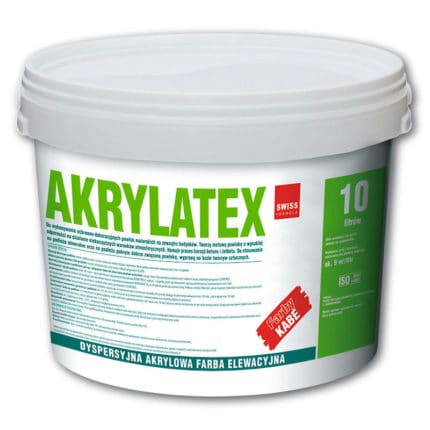 Farba akrylowa Kabe Opakowanie-wiadro 10L, 5L
