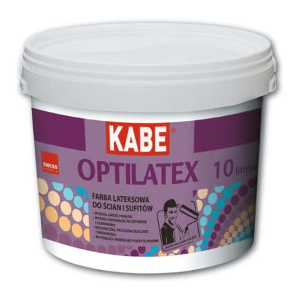 Farba latexowa Kabe Opakowanie-wiadro 10L,5L,2,5L